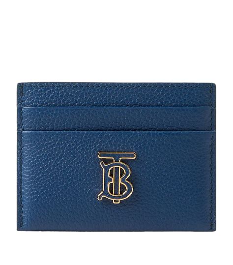 burberry buffalo leather lambeth wallet|Burberry card case for women.